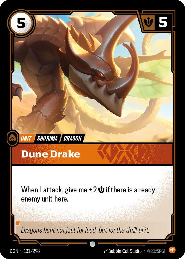 Dune Drake 131/298 card from Origins