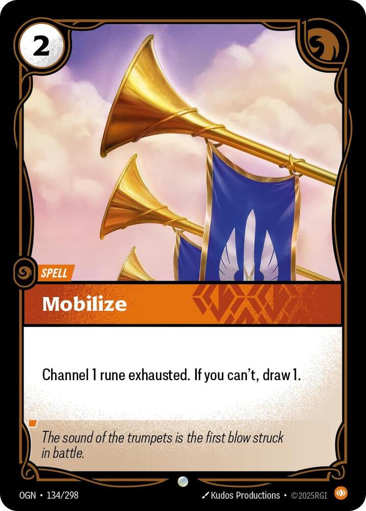 Mobilize 134/298 card from Origins