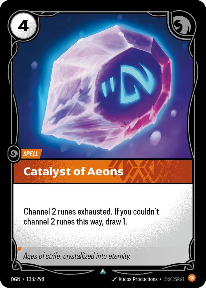 Catalyst of Aeons 138/298 card from Origins
