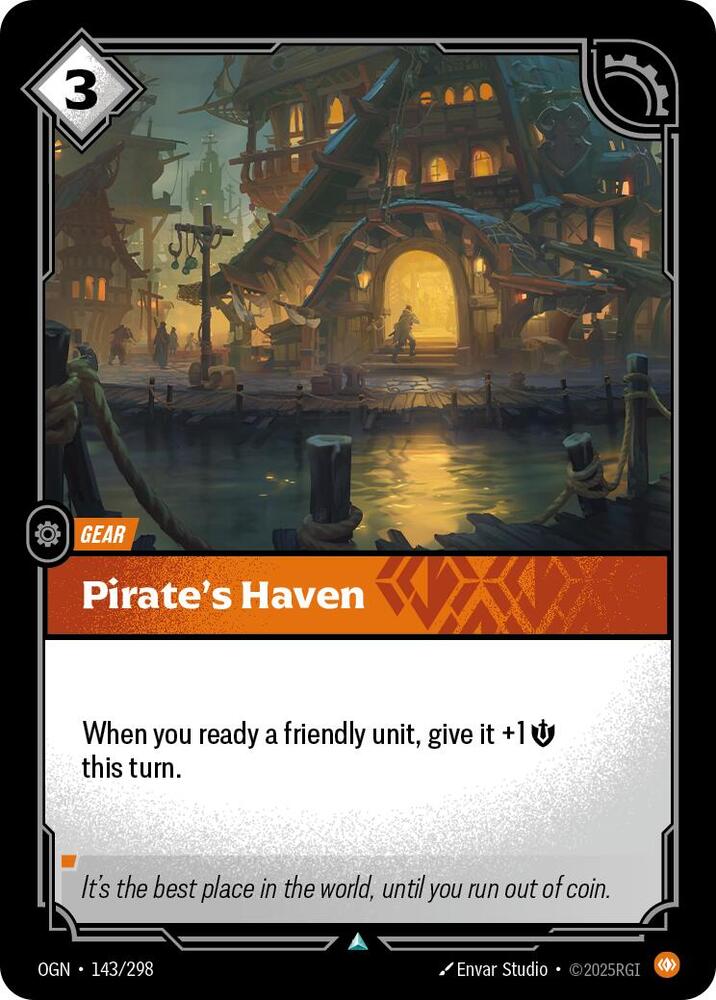 Pirate's Haven 143/298 card from Origins