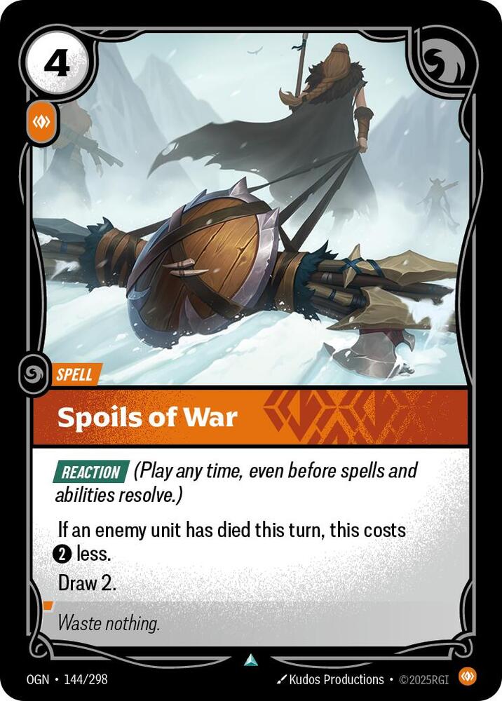 Spoils of War 144/298 card from Origins