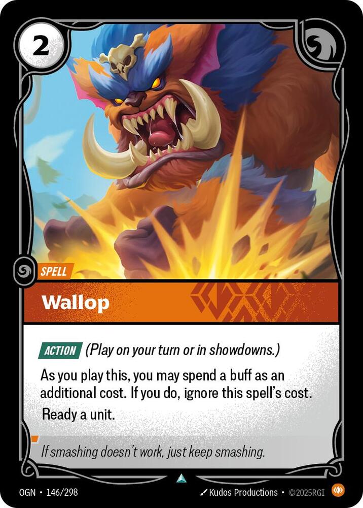 Wallop 146/298 card from Origins