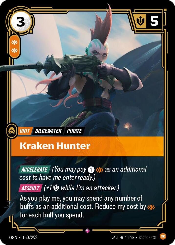 Kraken Hunter 150/298 card from Origins