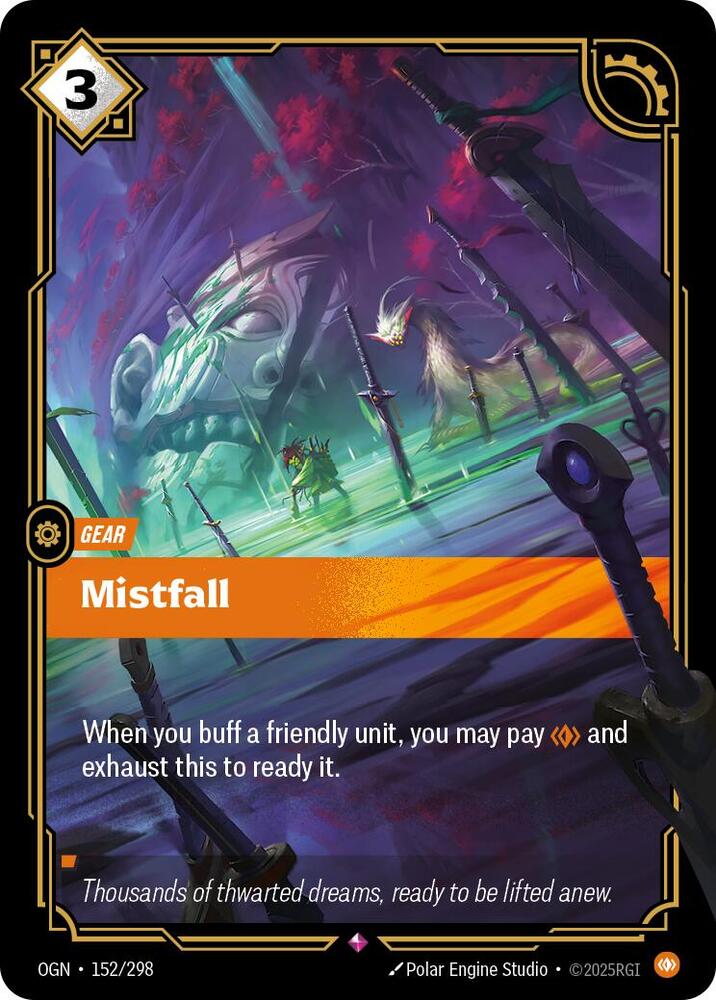 Mistfall 152/298 card from Origins