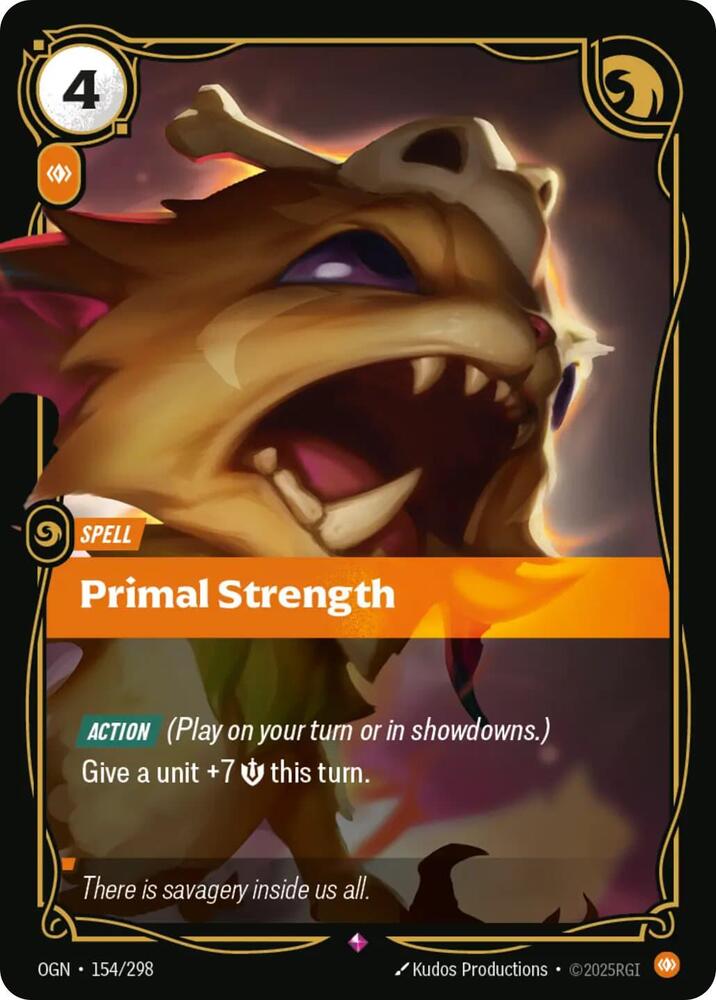 Primal Strength 154/298 card from Origins