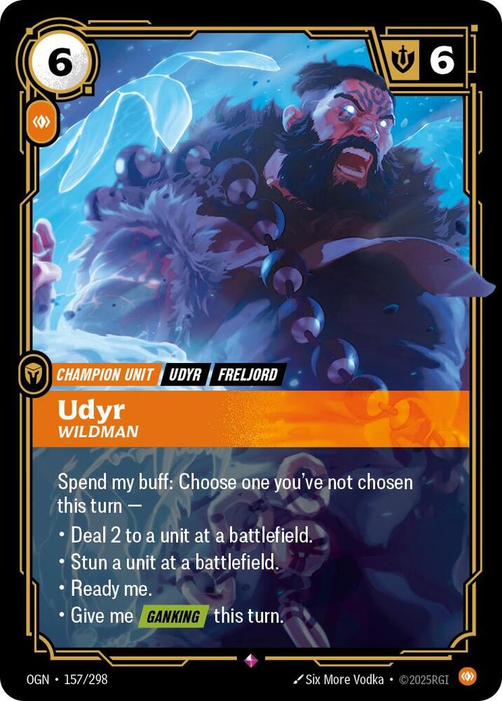 Udyr - Wildman 157/298 card from Origins