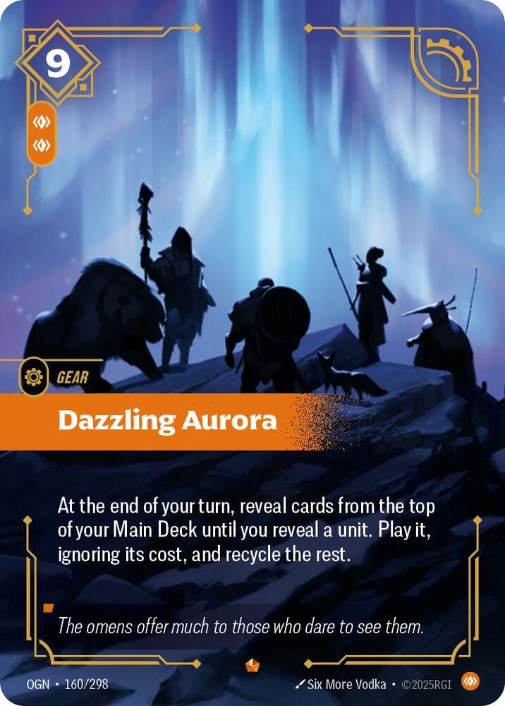 Dazzling Aurora 160/298 card from Origins