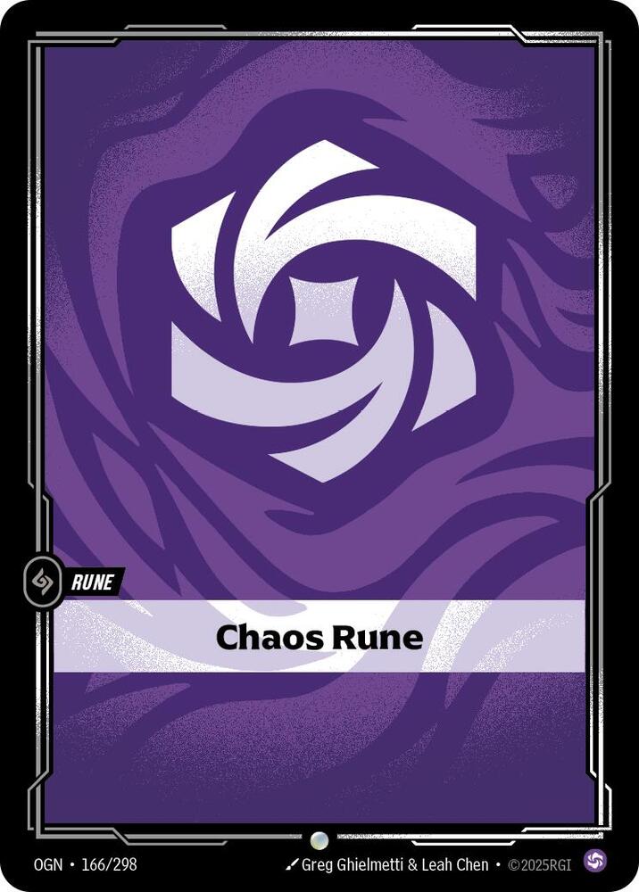 Chaos Rune 166/298 card from Origins