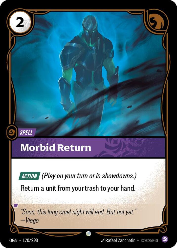 Morbid Return 170/298 card from Origins