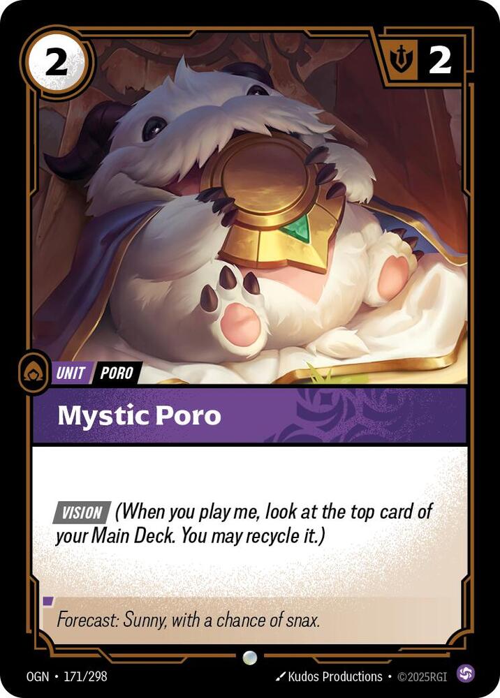 Mystic Poro 171/298 card from Origins