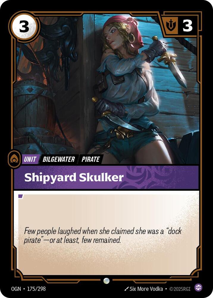 Shipyard Skulker 175/298 card from Origins