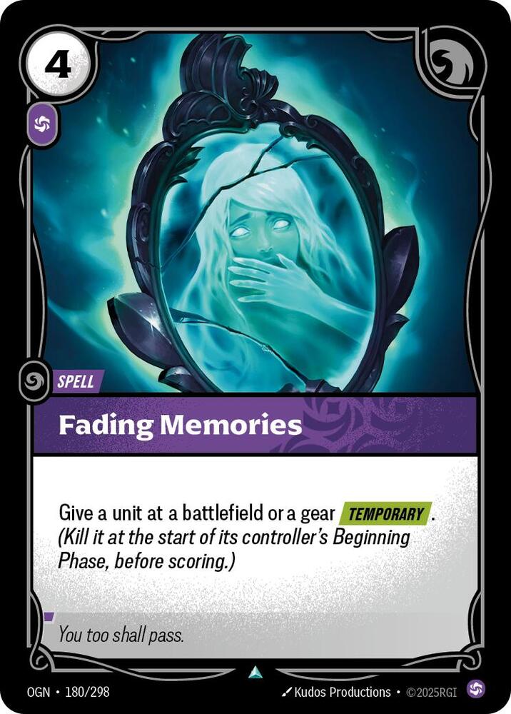Fading Memories 180/298 card from Origins