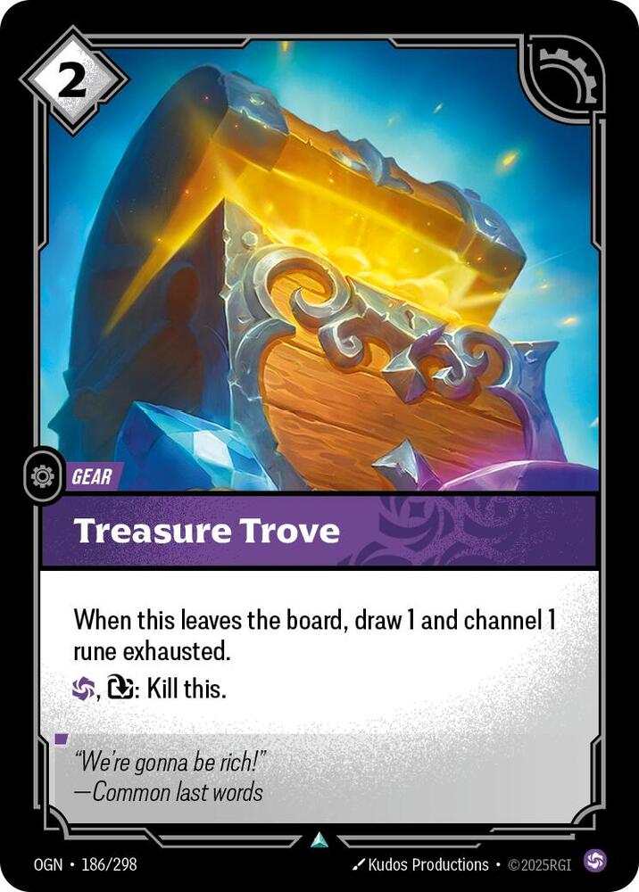 Treasure Trove 186/298 card from Origins