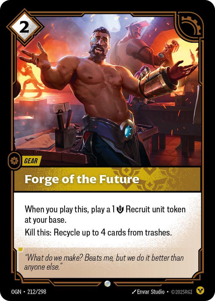 Forge of the Future 212/298 card from Origins