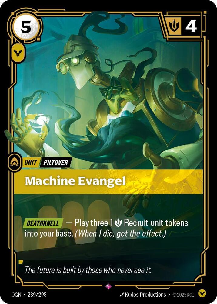 Machine Evangel 239/298 card from Origins