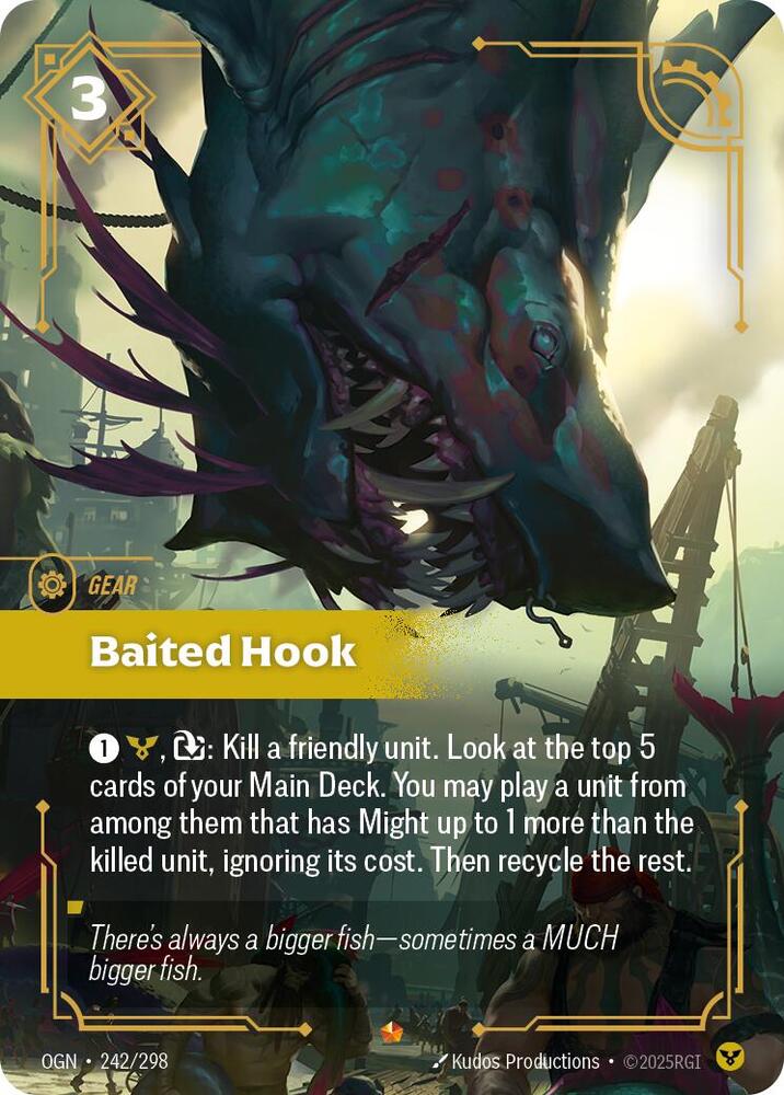Baited Hook 242/298 card from Origins