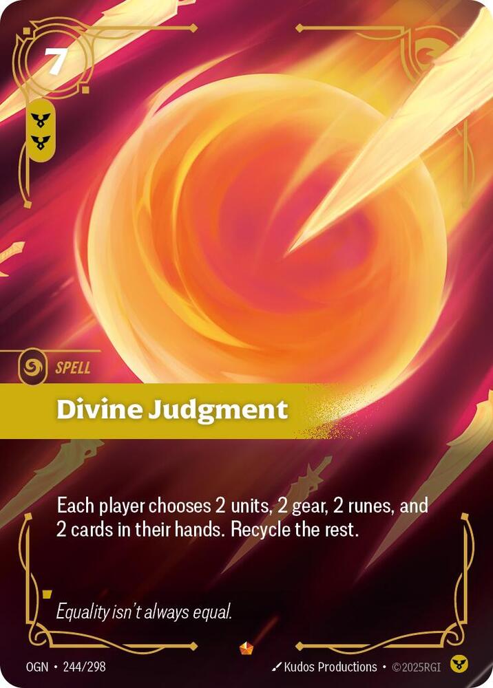 Divine Judgment 244/298 card from Origins