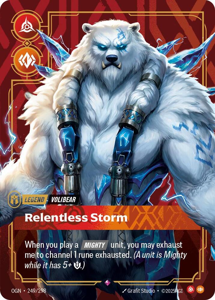 Volibear - Relentless Storm 249/298 card from Origins
