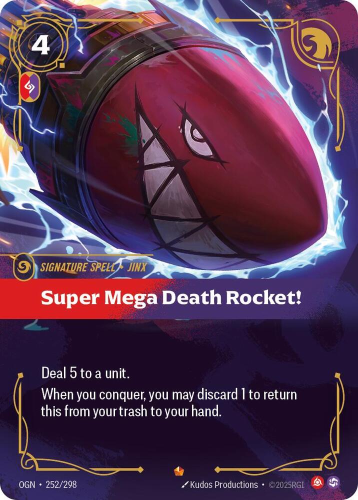 Super Mega Death Rocket! 252/298 card from Origins