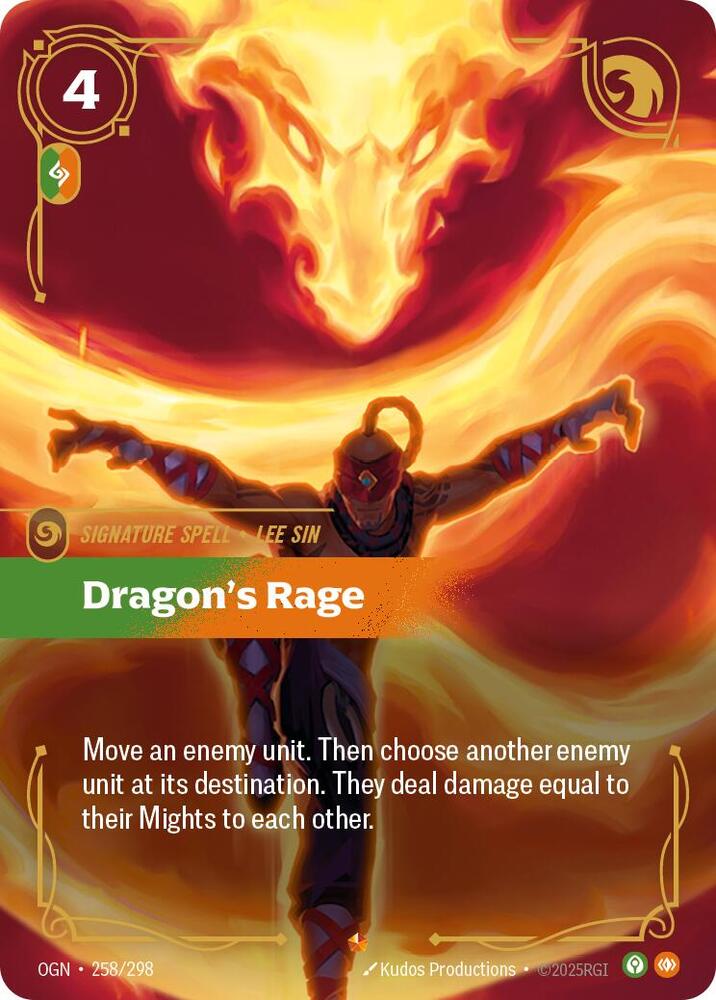 Dragon's Rage 258/298 card from Origins