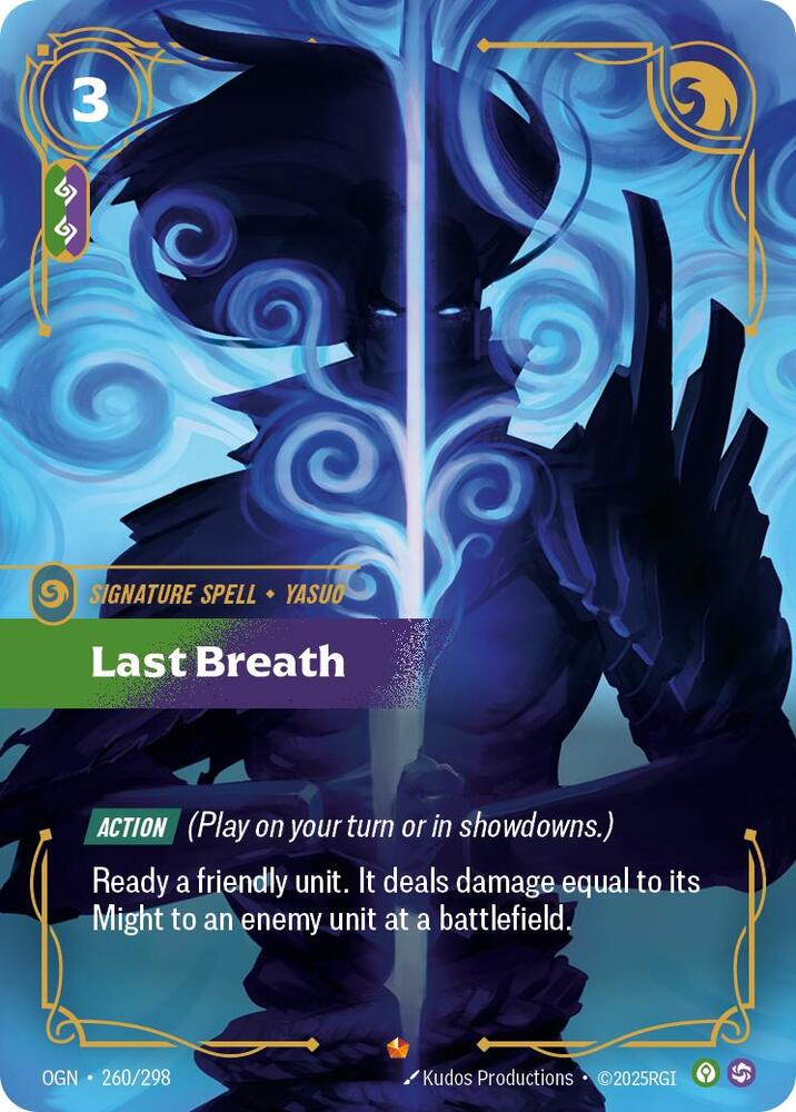 Last Breath 260/298 card from Origins