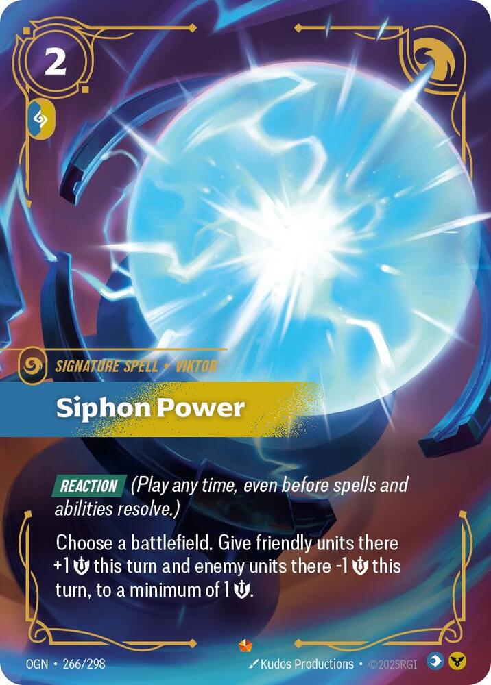 Siphon Power 266/298 card from Origins