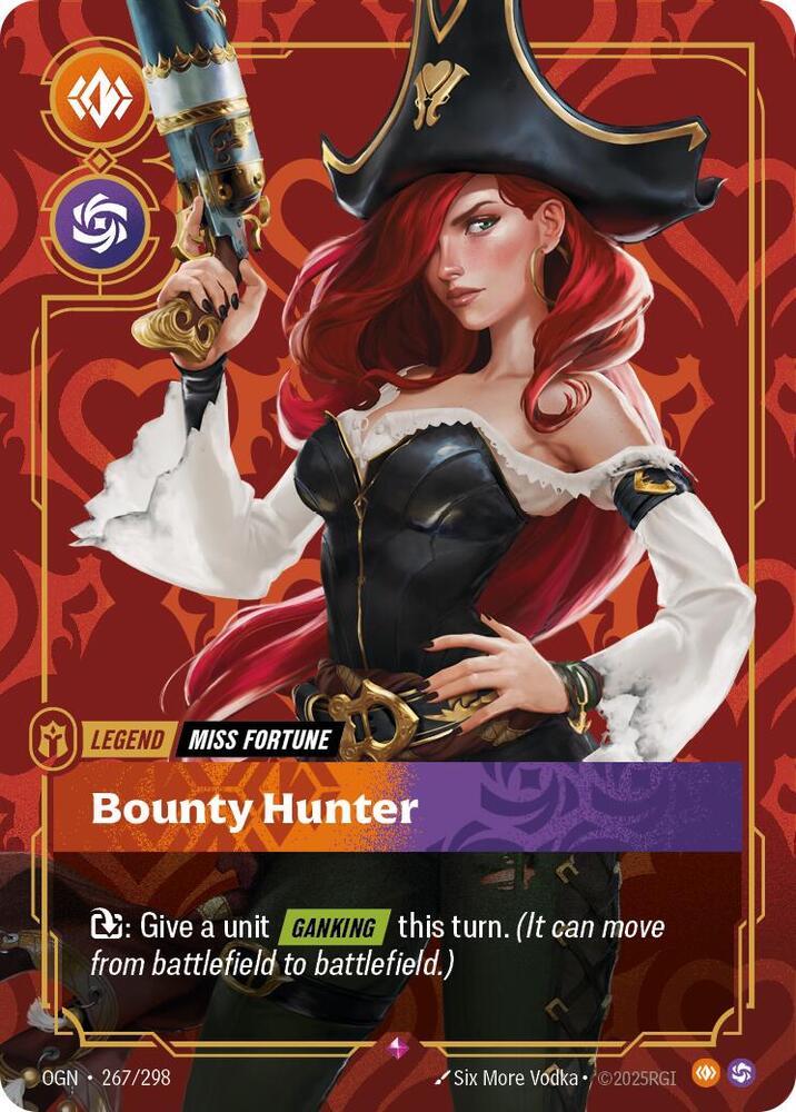 Miss Fortune - Bounty Hunter 267/298 card from Origins