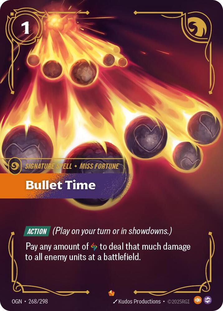 Bullet Time 268/298 card from Origins