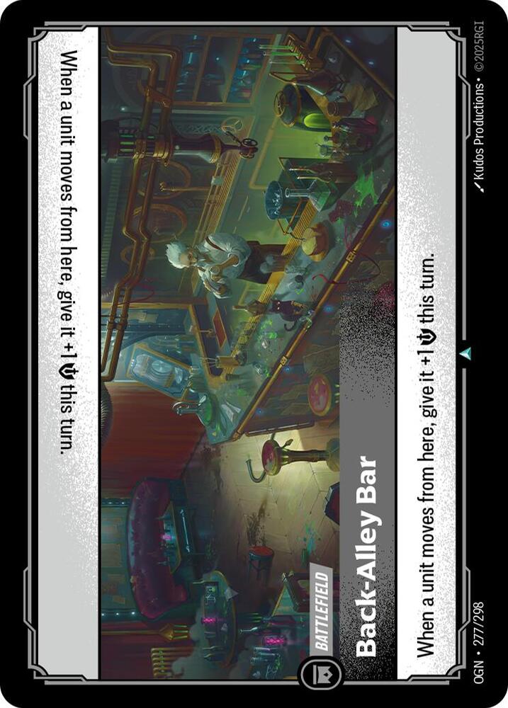 Back-Alley Bar 277/298 card from Origins