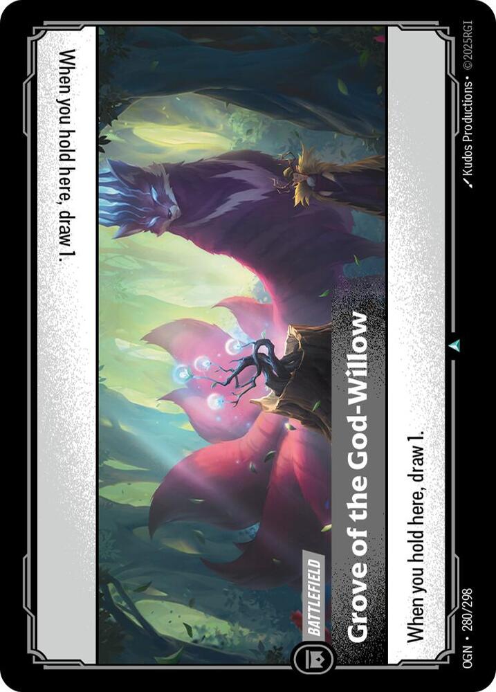 Grove of the God-Willow 280/298 card from Origins