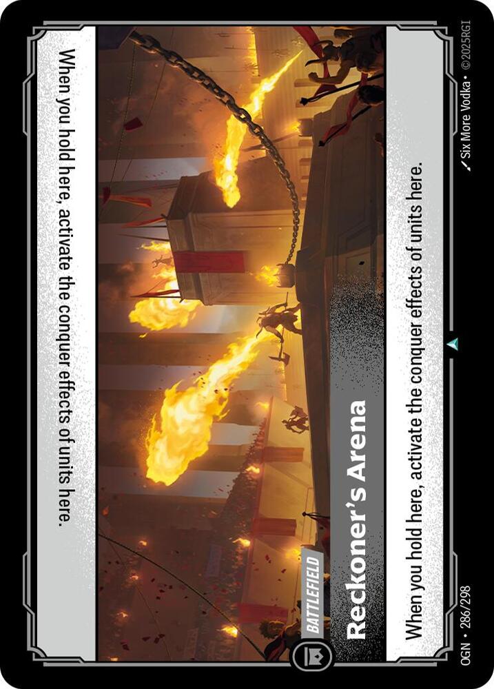 Reckoner's Arena 286/298 card from Origins