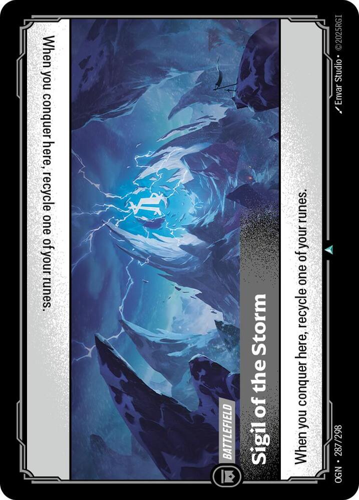 Sigil of the Storm 287/298 card from Origins
