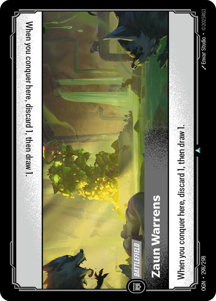 Zaun Warrens 298/298 card from Origins