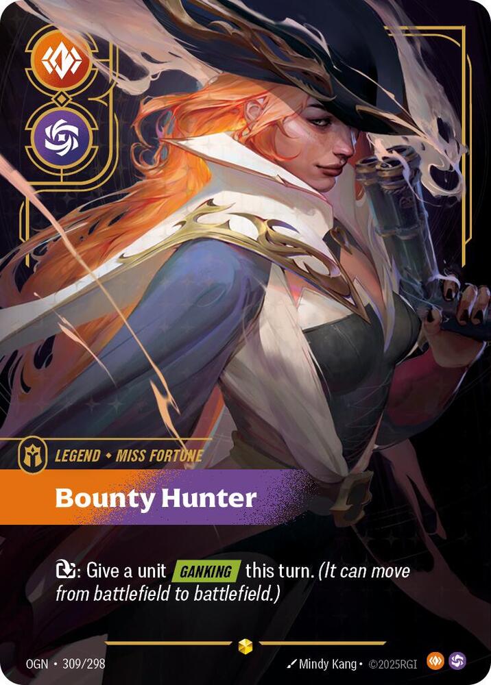 Miss Fortune - Bounty Hunter (Overnumbered) 309/298 card from Origins
