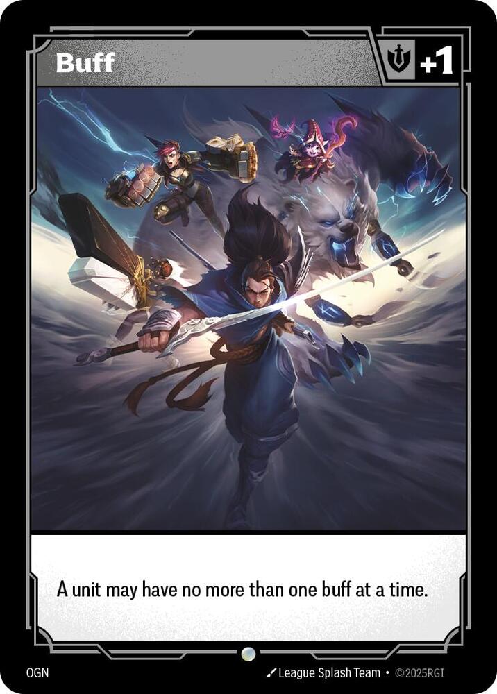 Buff card from Origins