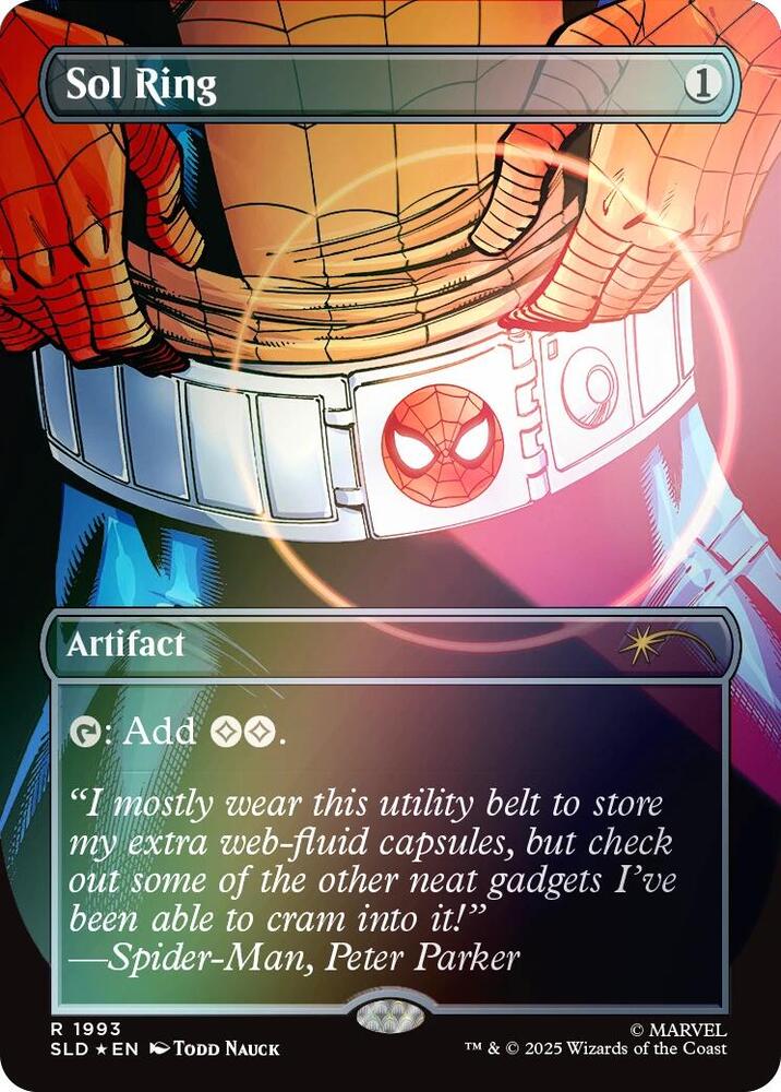 Sol Ring (Rainbow Foil) 1993 card from Secret Lair Drop Series