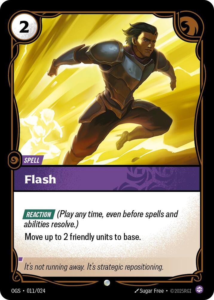 Flash 011/024 card from Origins: Proving Grounds