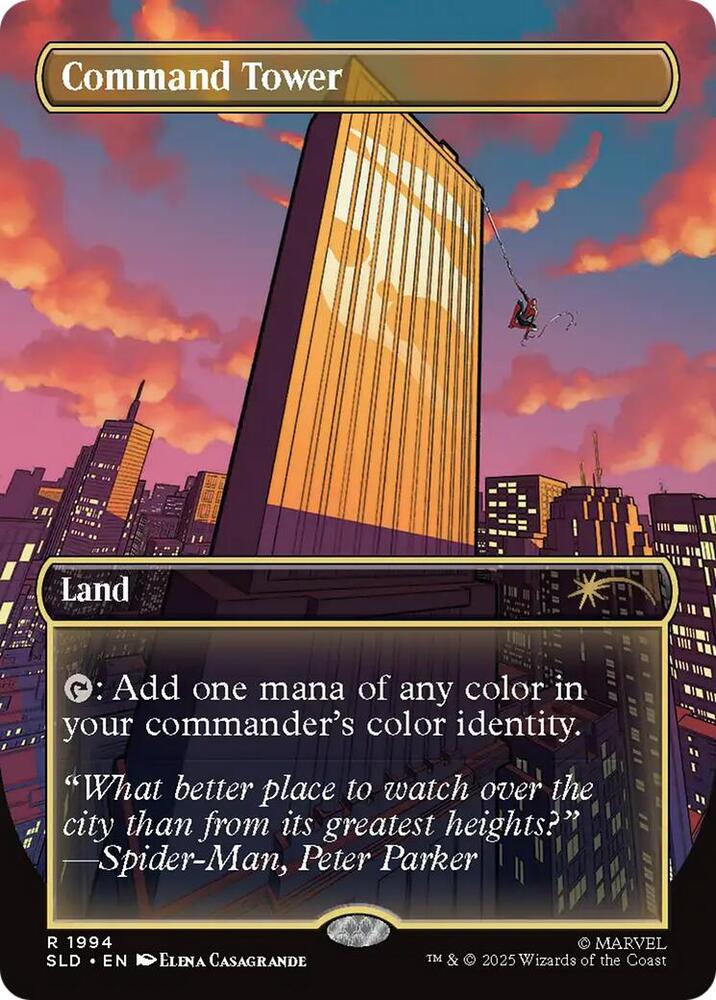 Command Tower 1994 card from Secret Lair Drop Series
