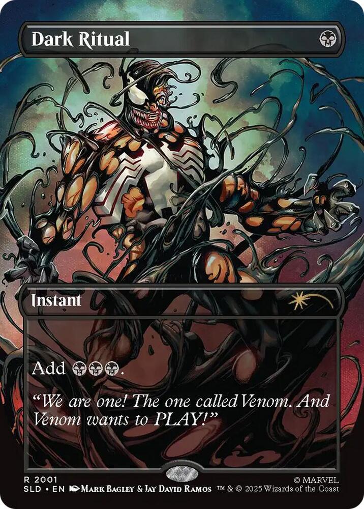 Dark Ritual 2001 card from Secret Lair Drop Series