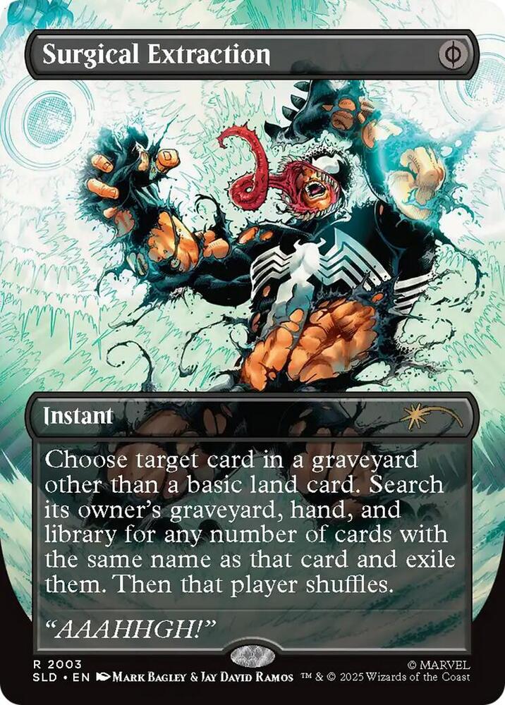 Surgical Extraction 2003 card from Secret Lair Drop Series