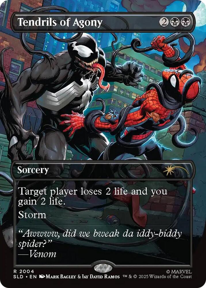 Tendrils of Agony 2004 card from Secret Lair Drop Series
