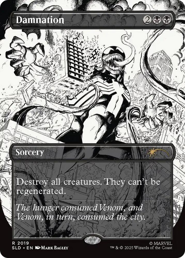 Damnation 2019 card from Secret Lair Drop Series