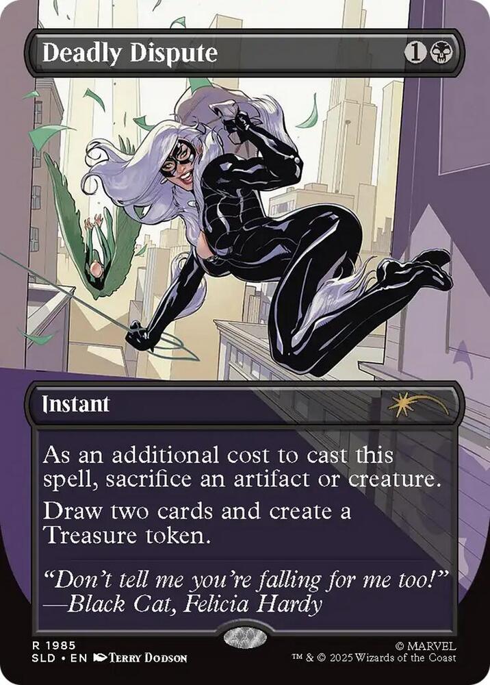 Deadly Dispute 1985 card from Secret Lair Drop Series