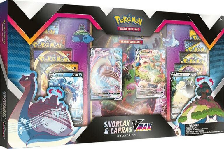 Snorlax & Lapras VMAX Collection card from Miscellaneous Cards & Products