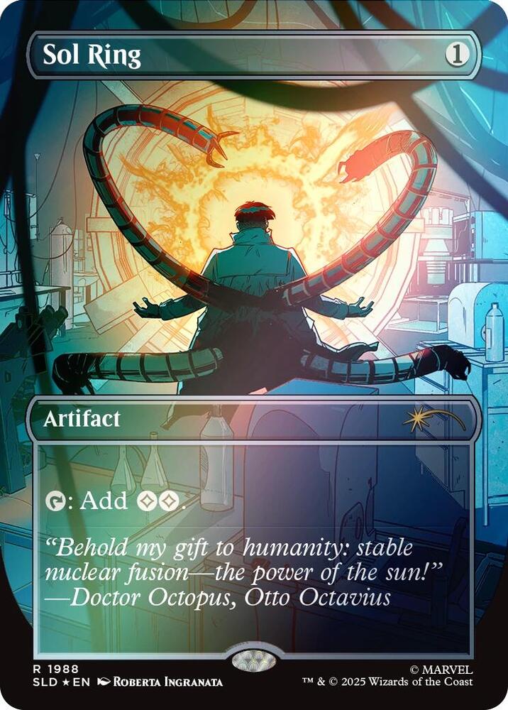 Sol Ring (Rainbow Foil) 1988 card from Secret Lair Drop Series