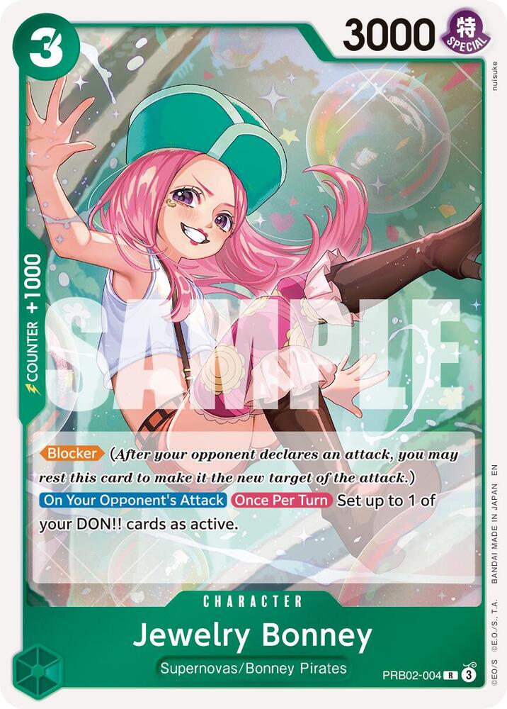 Jewelry Bonney PRB02-004 card from Premium Booster -The Best- Vol. 2