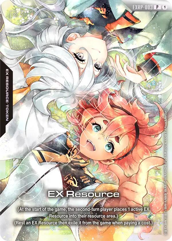 EX Resource (Mobile Suit Gundam the Witch from Mercury) EXRP-003 card from Promotional EX Resource Tokens