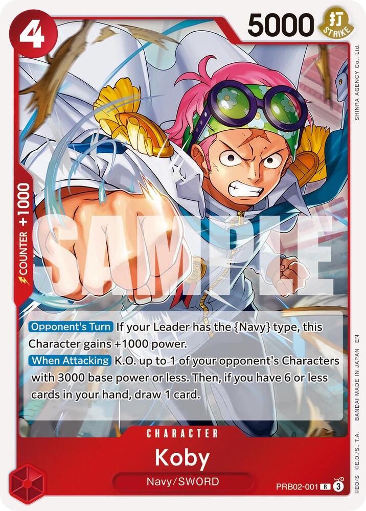 Koby PRB02-001 card from Premium Booster -The Best- Vol. 2