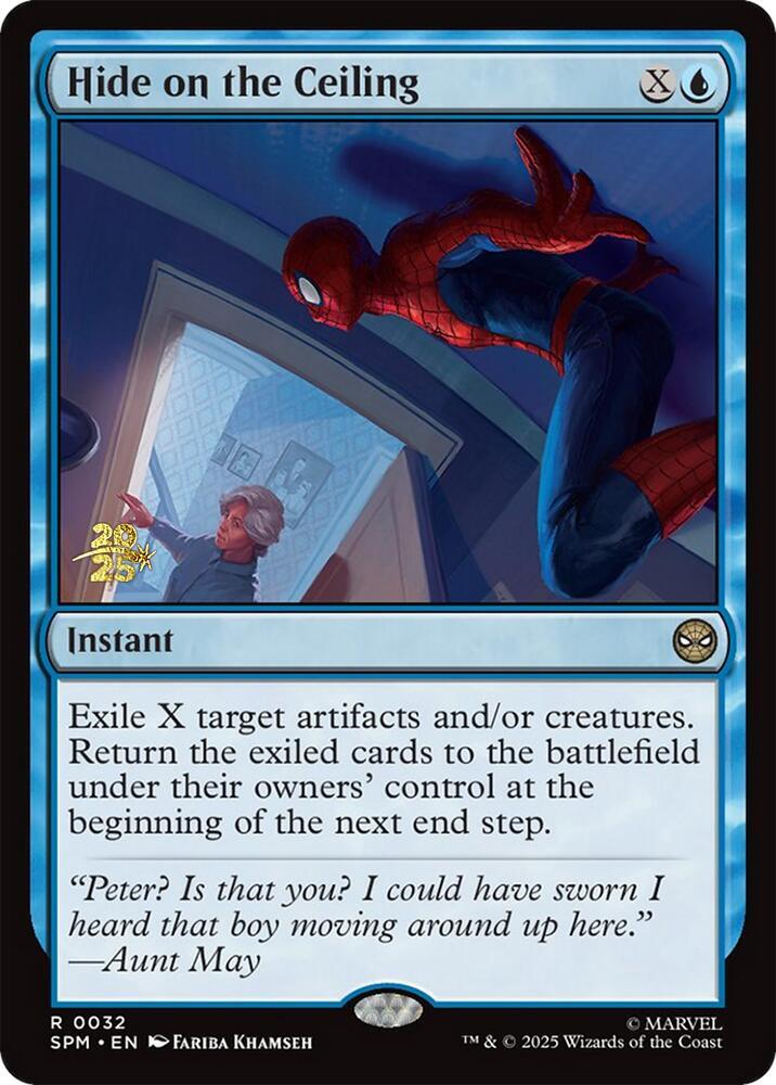 Hide on the Ceiling 32 card from Prerelease Cards