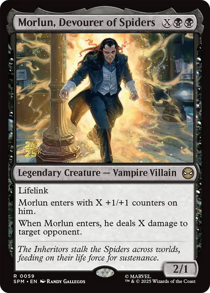 Morlun, Devourer of Spiders 59 card from Prerelease Cards